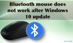 Windows 10 bluetooth mouse does not work
