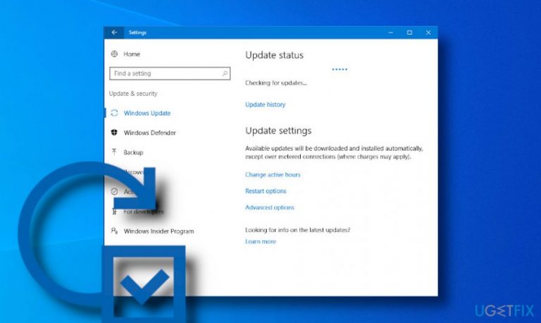 How to fix Windows 10 stuck on checking for updates?