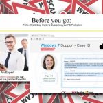 Windows 7 support case id scam