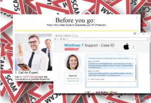 Windows 7 support case id scam