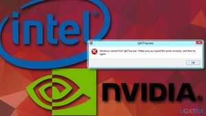 Windows cannot find igfxtray exe error fix