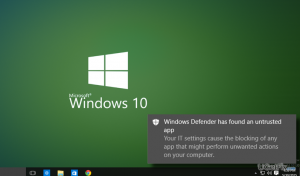Windows defender enhanced notifications