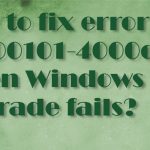 Windows error c1900101 4000d failed update fix