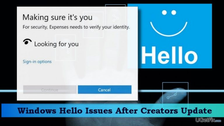 How to Fix Windows Hello Issues After Creators Update?
