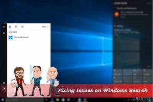 Windows search issues