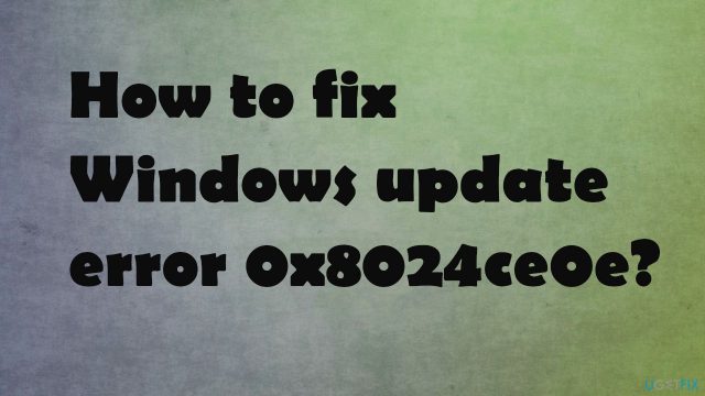 Windows update error 0x80070541 fix