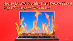 Wmi provider host wmiprvse exe high cpu usage fix