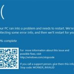 Worker invalid bsod