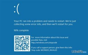 Worker invalid bsod