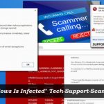 You windows is infected scam