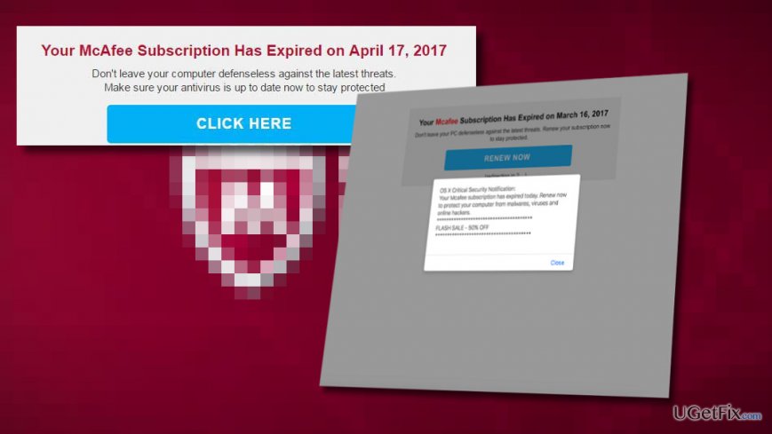 How to get rid of mcafee pop ups on mac How To Remove Your Mcafee Subscription Has Expired Pop Up