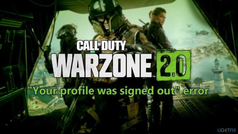 How to fix “Your profile was signed out” error in Call of Duty Warzone 2?