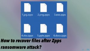 How to recover files after Zpps ransomware attack?
