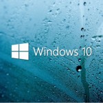 Windows 10 wallpaper rainy day